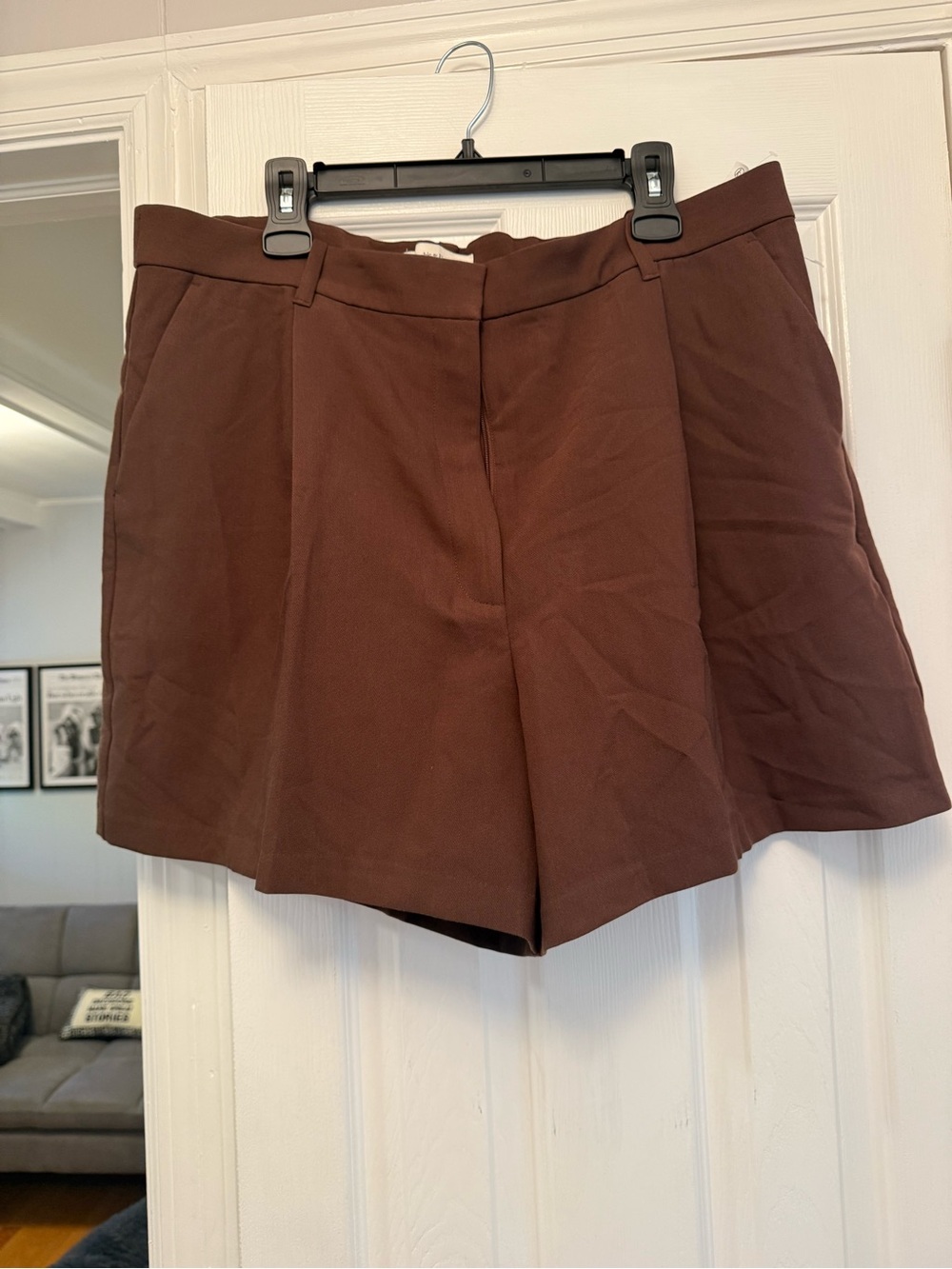 Abercrombie & Fitch Brown Tailored Shorts